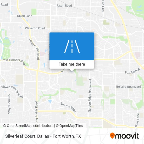 Silverleaf Court map