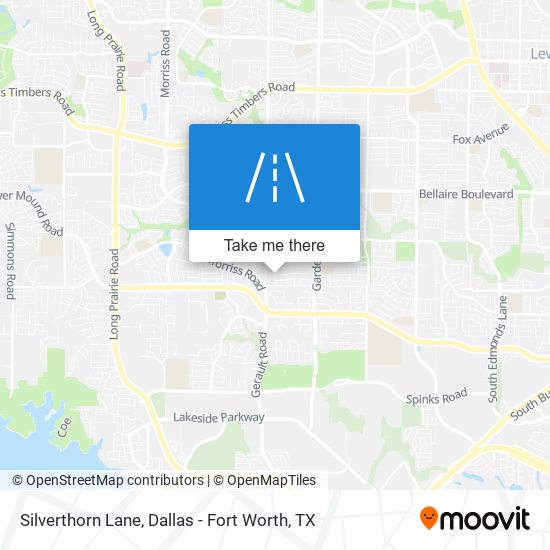 Mapa de Silverthorn Lane