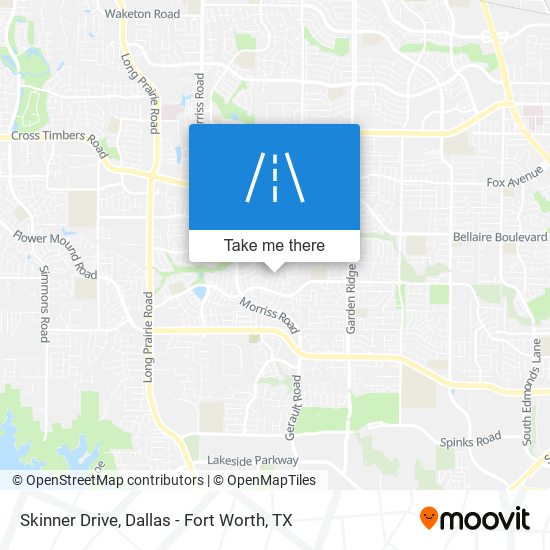 Skinner Drive map