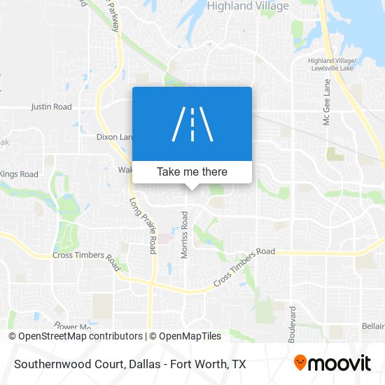 Mapa de Southernwood Court