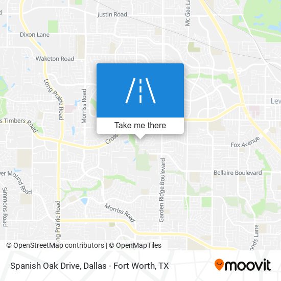 Spanish Oak Drive map