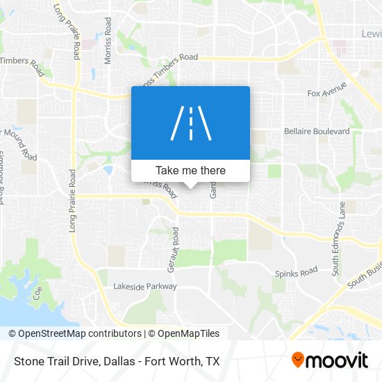 Stone Trail Drive map