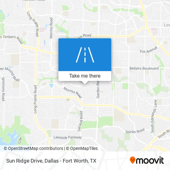 Sun Ridge Drive map