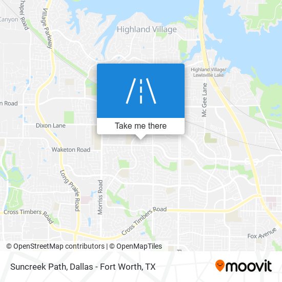 Suncreek Path map