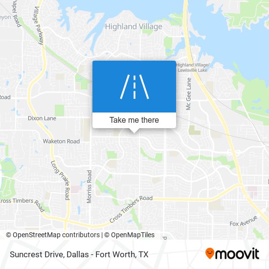 Suncrest Drive map