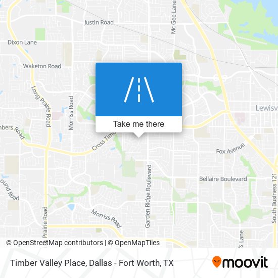 Timber Valley Place map