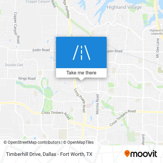 Timberhill Drive map