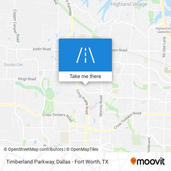 Timberland Parkway map