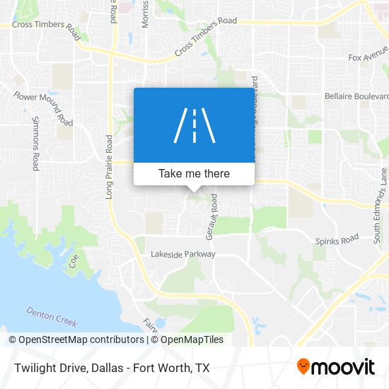 Twilight Drive map