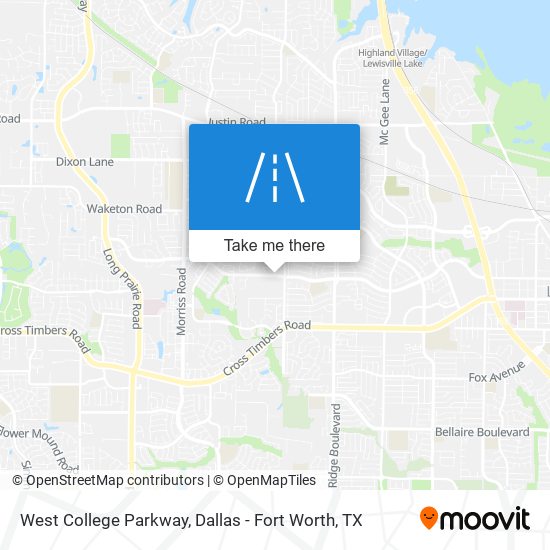 West College Parkway map
