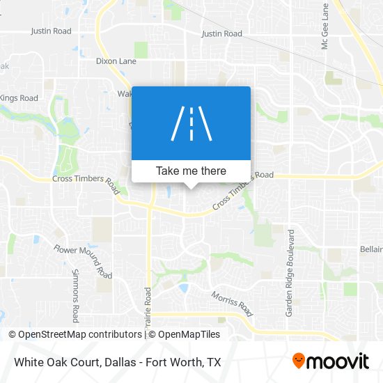 Mapa de White Oak Court