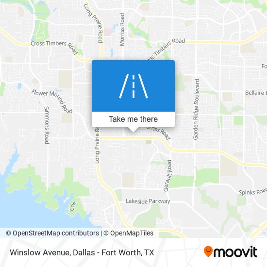 Winslow Avenue map