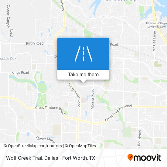 Mapa de Wolf Creek Trail
