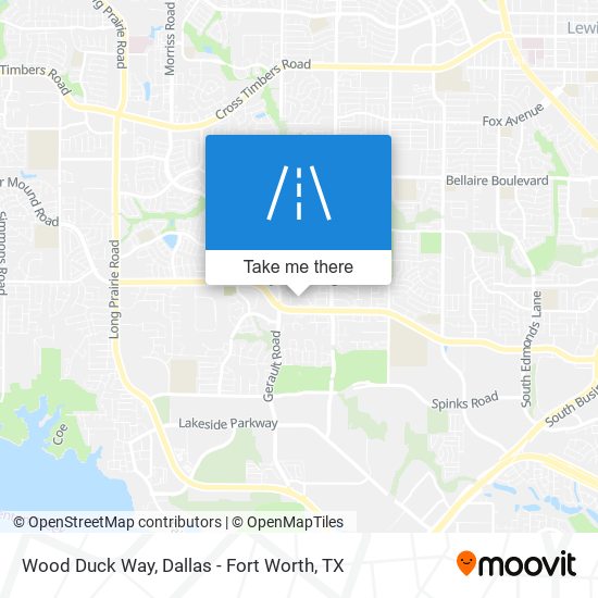 Mapa de Wood Duck Way