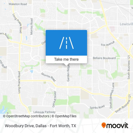 Mapa de Woodbury Drive