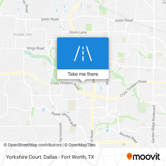 Yorkshire Court map