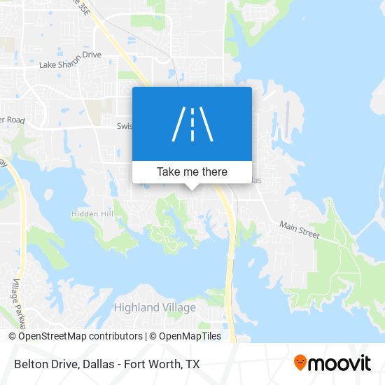 Mapa de Belton Drive