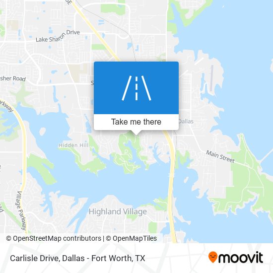 Carlisle Drive map