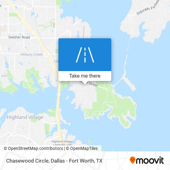Chasewood Circle map