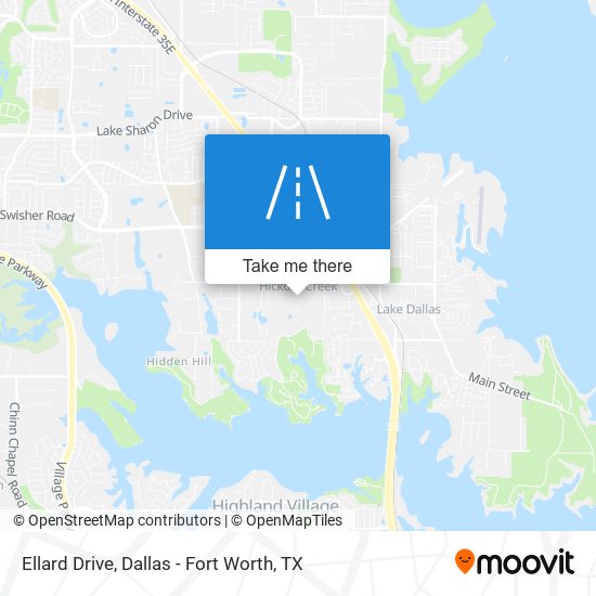 Ellard Drive map