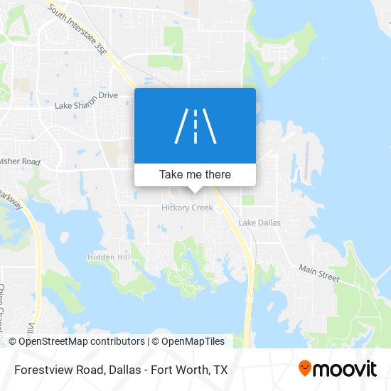 Forestview Road map