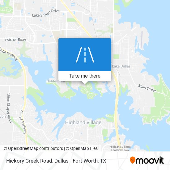 Mapa de Hickory Creek Road