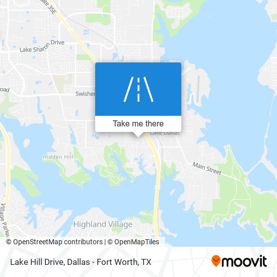 Mapa de Lake Hill Drive