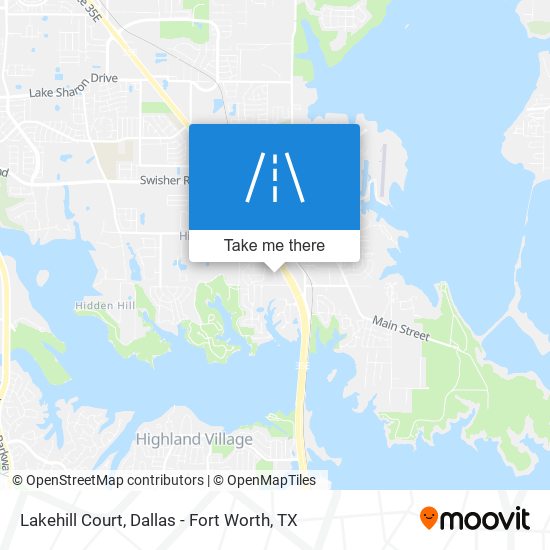 Mapa de Lakehill Court