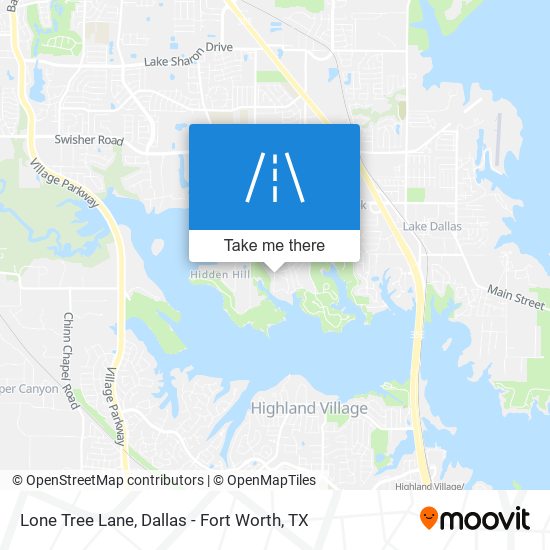 Mapa de Lone Tree Lane