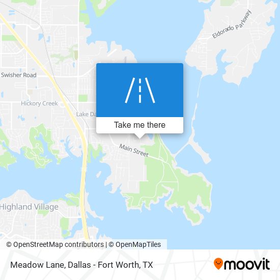 Meadow Lane map