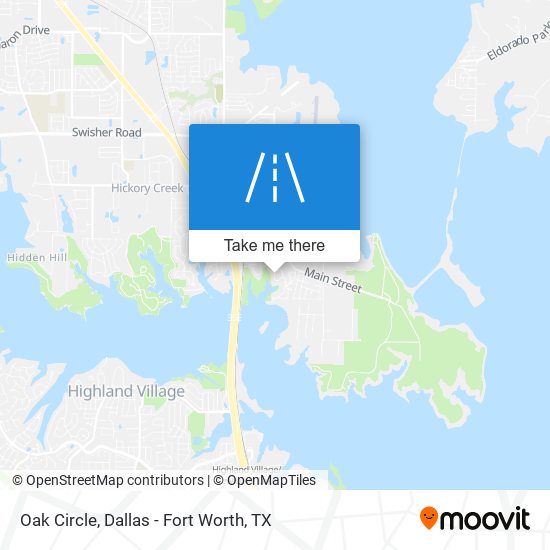 Oak Circle map