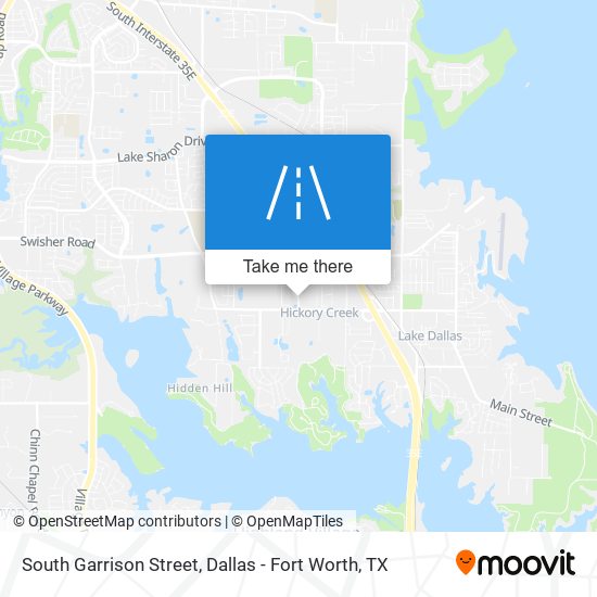 Mapa de South Garrison Street