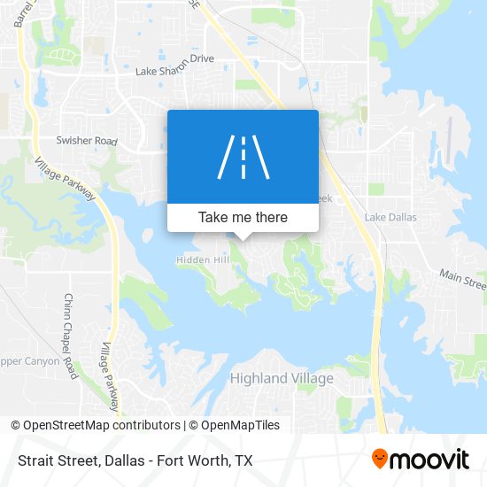 Strait Street map