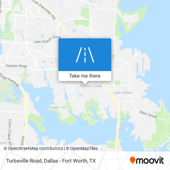 Turbeville Road map