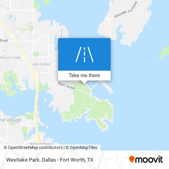 Mapa de Westlake Park