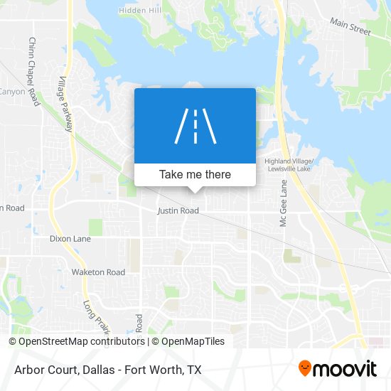 Arbor Court map