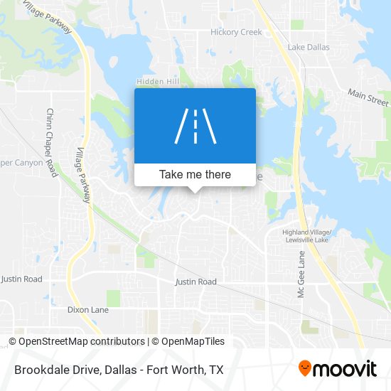 Mapa de Brookdale Drive