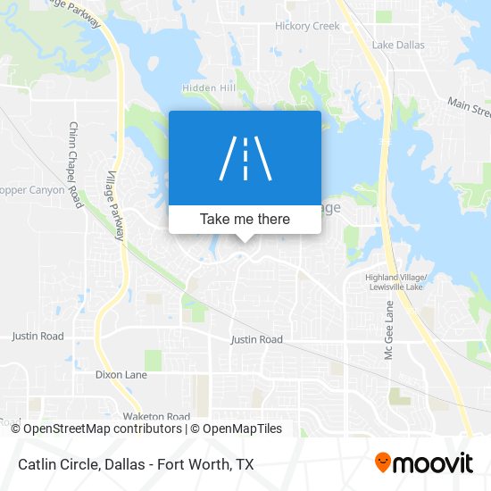Catlin Circle map