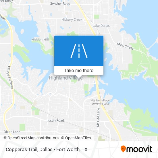 Mapa de Copperas Trail