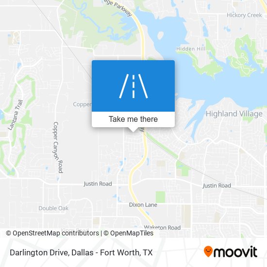 Darlington Drive map