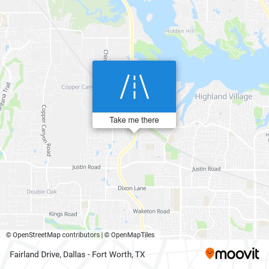 Fairland Drive map