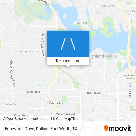 Mapa de Fernwood Drive