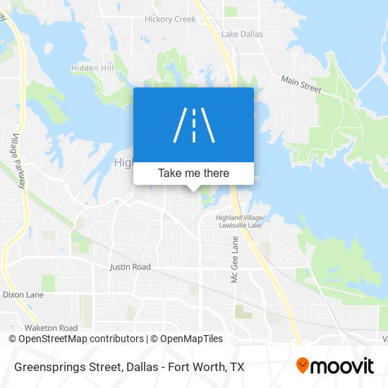 Mapa de Greensprings Street