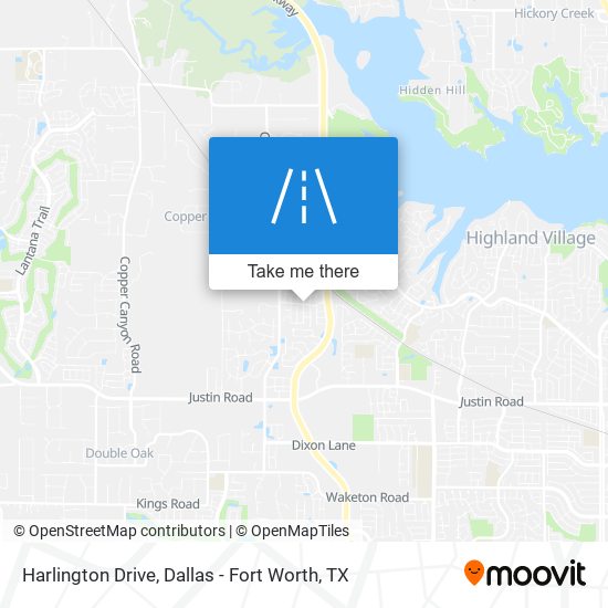 Harlington Drive map