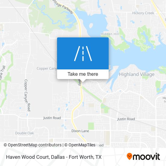 Mapa de Haven Wood Court