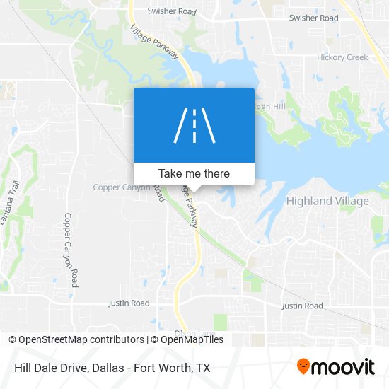 Mapa de Hill Dale Drive