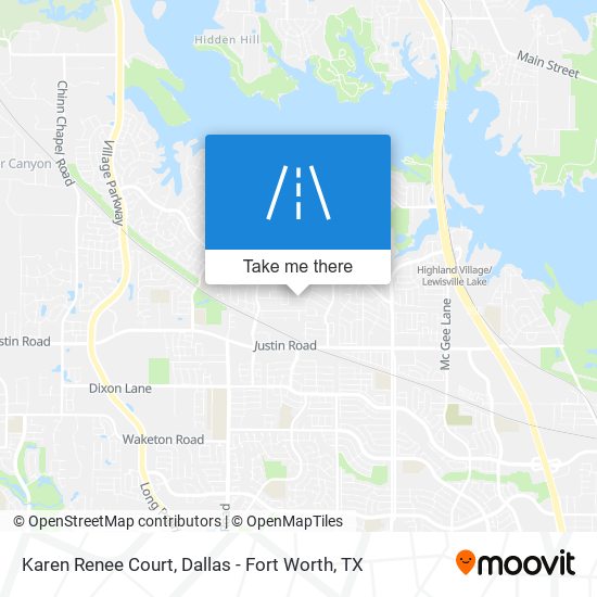 Mapa de Karen Renee Court