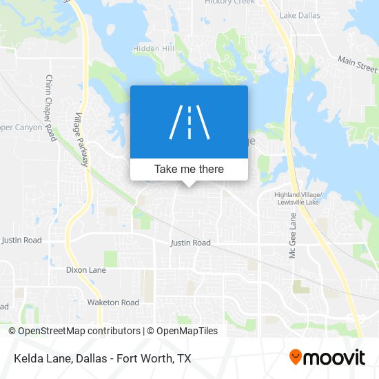 Mapa de Kelda Lane