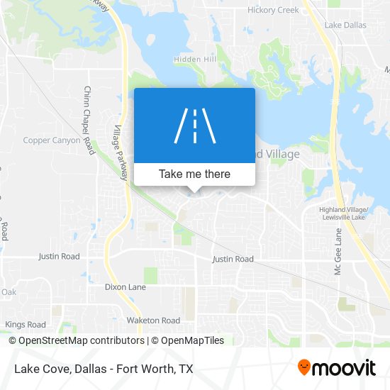 Mapa de Lake Cove