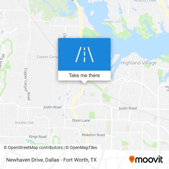 Mapa de Newhaven Drive